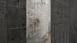 Делаем обрызг штукатурной сетки из цементно-песчаног?