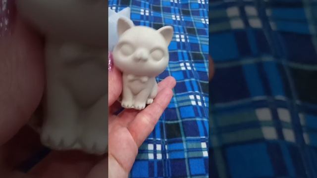 Молд для гипса с Алиэкспресса : кошка. смотреть онлайн