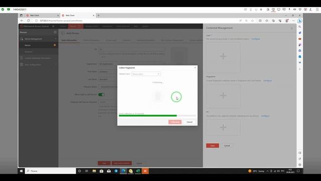 Как можно добавит сотрудники на единой платформа Hikcentr смотреть онлайн