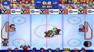 Игра в хоккей. НХЛ. Россия и Америка. Молодежная Лига.