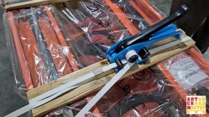 Как работает натяжитель для ленты ПП и ПЭТ | АлтайСкла?