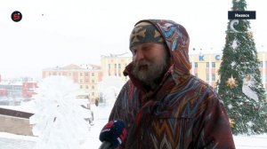 В Ижевске проходит XIII ледовый фестиваль ангелов и архангелов (0+)