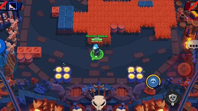 #brawlstars .Космикс Варвар ТВ. Бравел Старс. Лидер Амбер сч? смотреть онлайн