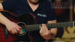 AION АКУСТИЧЕСКАЯ ГИТАРА ГРАНД АУДИТОРИУМ С ВЫРЕЗОМ И ARM REST - MUSIC SELL