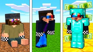 💰Я ПРОЖИЛ 100 ДНЕЙ ОТ НИЩЕГО ДО БОГАТОГО В МАЙНКРАФТ! ШЕДИ MINECRAFT