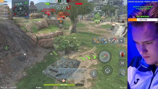 🔥Стрим с ноунеймом из тимы т4 @tokunaml 🔥Tanks blitz🔥 смотреть онлайн