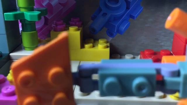 LEGO Minecraft Animation ( битва со стражем )