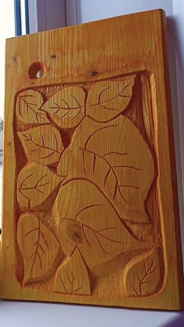 Резьба по дереву. Разделочная доска. #рекомендации #де? смотреть онлайн