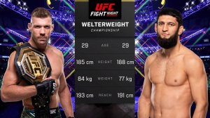 Хамзат Чимаев против Дрикуса дю Плесси Полный бой - UFC 5 Fight Night