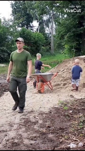 Отсыпка участка песком смотреть онлайн