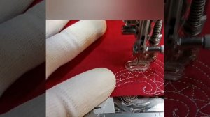 Свободно-ходовая стёжка «Мексиканский завиток»