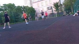 Тренировка игры 5 на 5 по баскетболу вместе с Тренировочный прогресс)