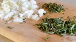 Хлеб с луком