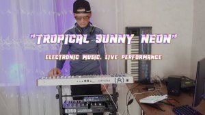 "Tropical sunny neon"