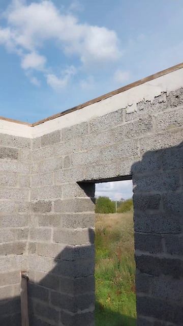 начало крыши на дом из арболита. смотреть онлайн