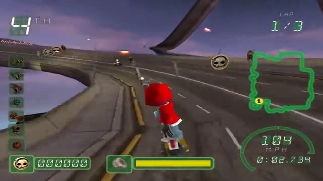 Crazy Frog Racer. Прохождение игры №3