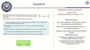 Итоги проведения проверочной работы по физике в 8-х классах (углубленный уровень)