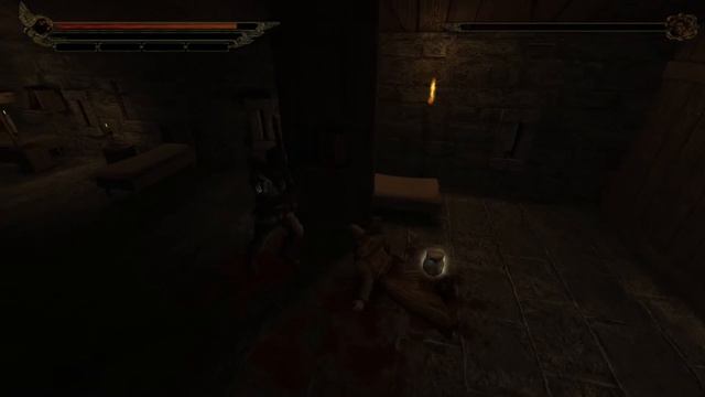 Прохождение Knights of the Temple: Infernal Crusade - Уровень 1. Монастырь Бельмонт