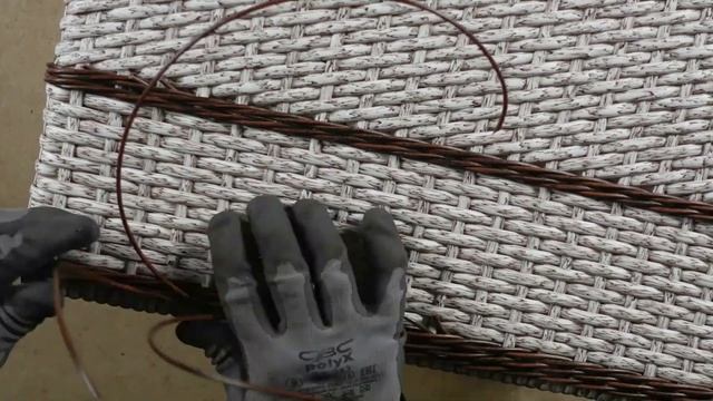 Короб из искусственного ротанга на деревянном каркас? смотреть онлайн