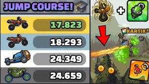 MOTOCROSS IS BEST TUTOR OF JUMP COURSE!! 🤓 IN COMMUNITY SHOWCASE - Hill Climb Racing 2