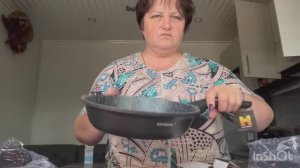 Влог..пробуем молодой картофель///купили новые сковородки