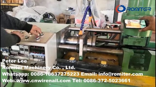 Автоматическая машина для уменьшения диаметра стальн смотреть онлайн