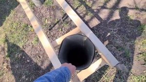 Дешёвая и простая опалубка столбчатого фундамента 2024