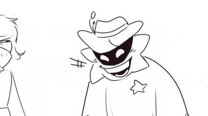 персонажи Undertale Yellow говорят пару слов RUS DUB