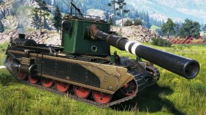 МИР ТАНКОВ - (Lesta Game) FV-4005 один фугас и ты погас