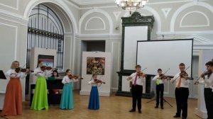 Образцовый ансамбль скрипачей "Весёлый смычок", Т.Н. Хренников" Песня артиллеристов"