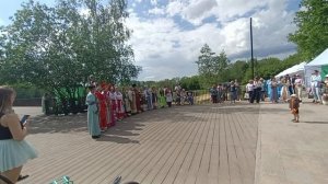 1000560779.mp4 Театр -студия Ольги КРДЮМОВОЙ "МОДНАЯ РУСЬ" на фестивале  в г.БАЛАБАНОВО.31.05.2025.