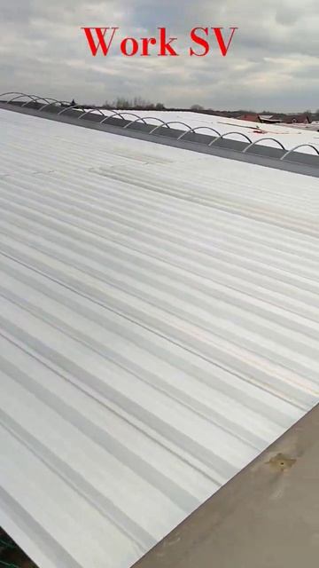 Монтаж Криши. Янкове. Ложим Профнастил. #k4 #work #poland смотреть онлайн