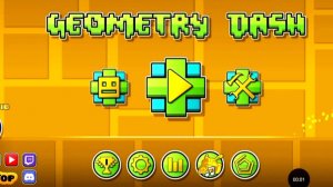 Уровни Stereo Madness и Back on Track by Robtop (Игра Geometry dash)