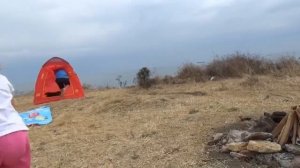 Miss Katy • Мисс Кейт - Макс и Кэти с палатками на пикнике у моря