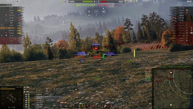 Мир танков Бой на GSOR 1006/7 Медали Лехвеслайхо, Поддержка смотреть онлайн