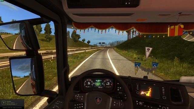 Euro Truck Simulator 2 Катаемся в одиночке смотреть онлайн