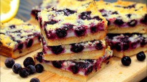 БЫСТРО и ОЧЕНЬ ВКУСНО! ПРОСТОЙ рецепт ПЕСОЧНОГО ПИРОГА с начинкой