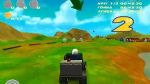 игра LEGO Racers первая гонка
