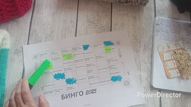 🧶Бинго 2025 🧶 Отчет весны. 🧶