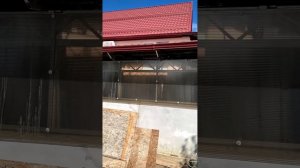 Открывающееся окно из поликарбоната спустя 2 года