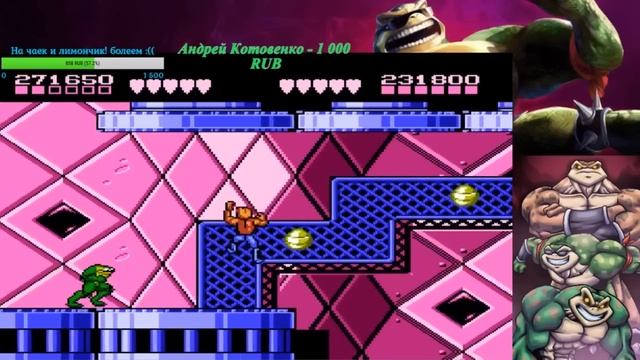 Retro Time с Жабами и братьями-Драконами! Battletoads & Double Dragon Русская версия смотреть онлайн