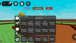 Играем в Grow a garden в роблокс!