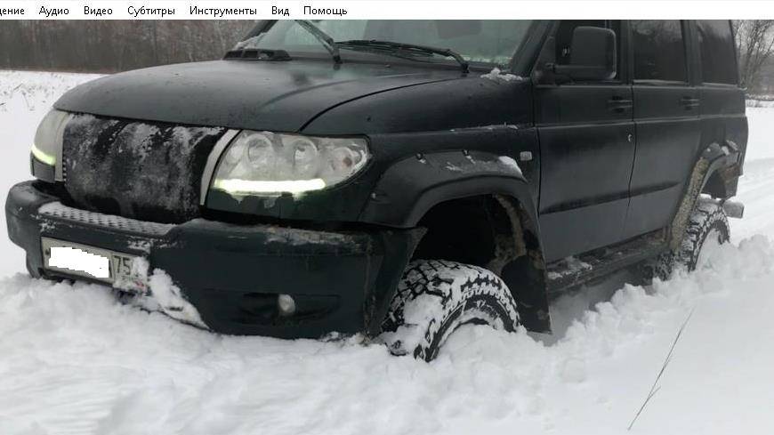 Уаз Патриот на COOPER ST MAXX 315/75 16, после снегопадов или съездил покормить кабанов:).