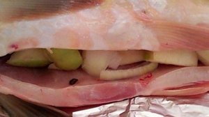 Карп на мангале