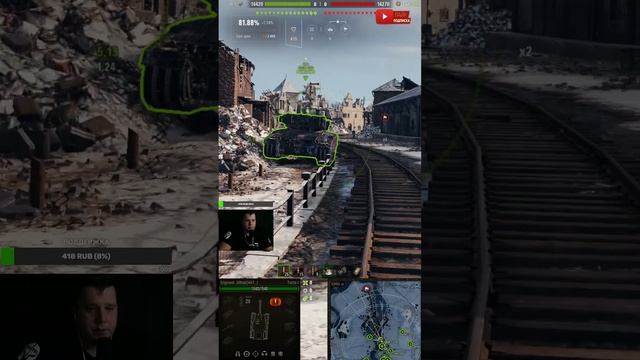 Мир танков. Фарм серебра. смотреть онлайн