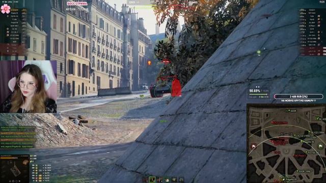 И ЭТО МОЙ НОВЫЙ РЕКОРД ПО УРОНУ! 🌸 8938 DMG ● МИР ТАНКОВ смотреть онлайн