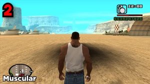 Худой VS Качок VS Толстый CJ Кто Лучше? GTA San Andreas