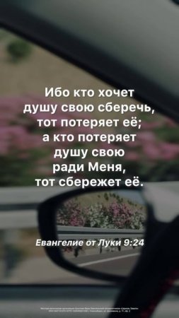 «Ибо кто хочет душу свою сберечь…» #христианство #евангелие #Библия
