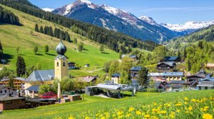 Австрия. Австрийские Альпы летом. Горные дороги Австрии