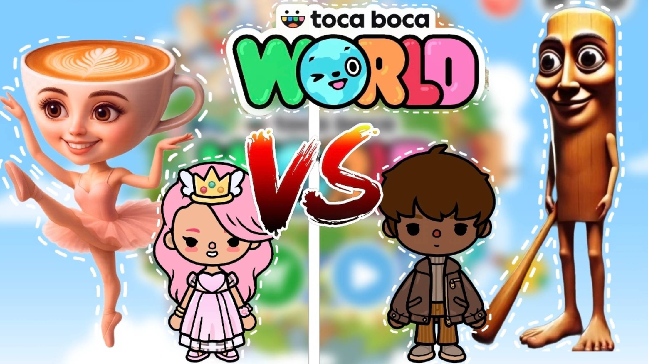 Сериал Тока Бока Новые секретки Тунг Тунг Сахур Съел Балерино Капучино ☕ 💗🌷 смотреть онлайн